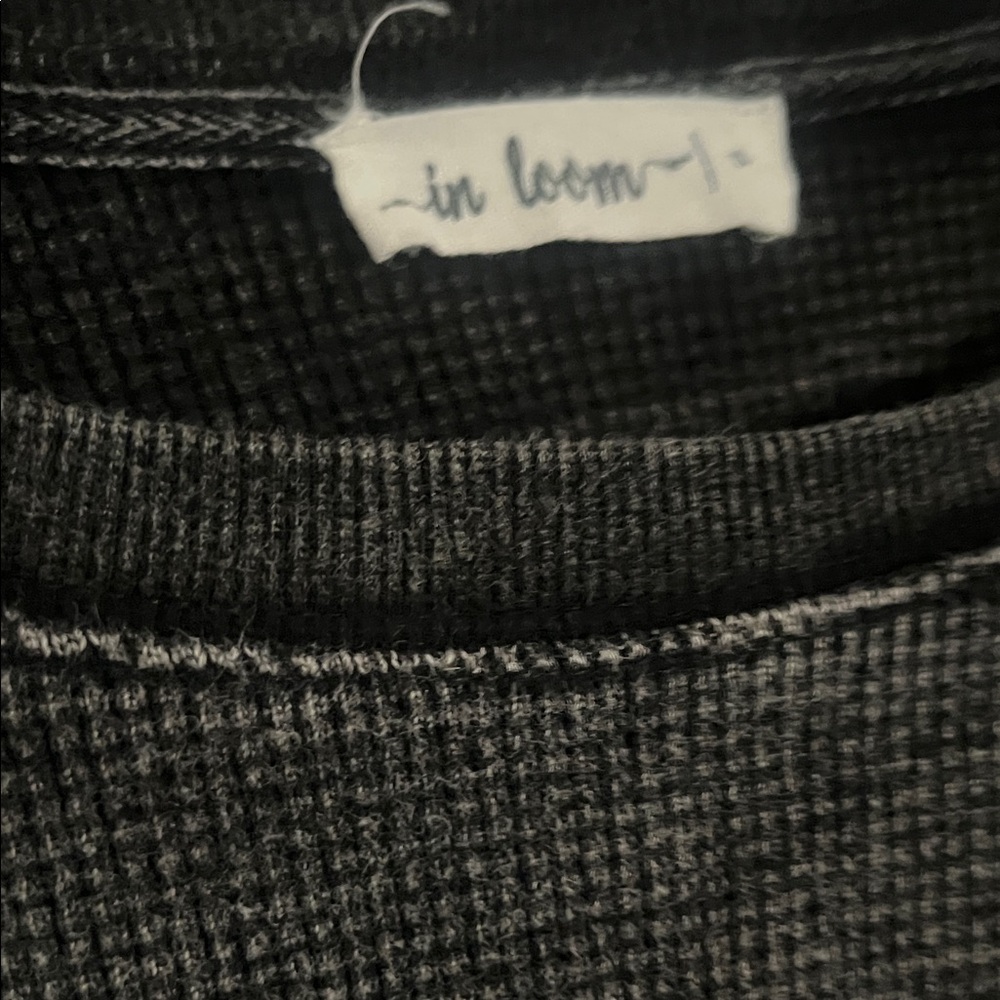 Black Thermal Pullover Sweater - image 5